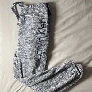 Calvin Klein Performance Navy and Gray Sweatpants